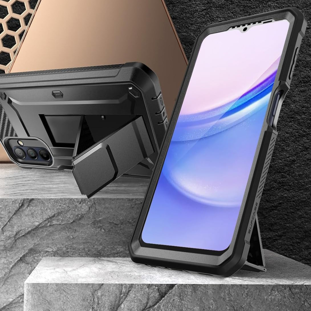 Etui pancerne Supcase Unicorn Beetle Pro do Galaxy A16 4G / 5G, czarne